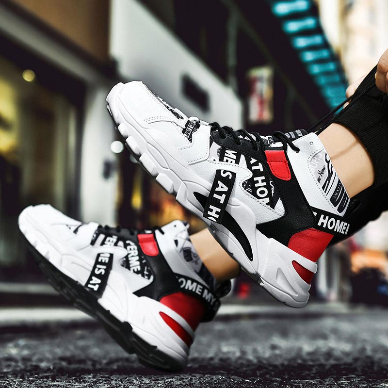 High Tech Office Room - Sneakers Pria Chunky Atasan Tinggi Ukuran