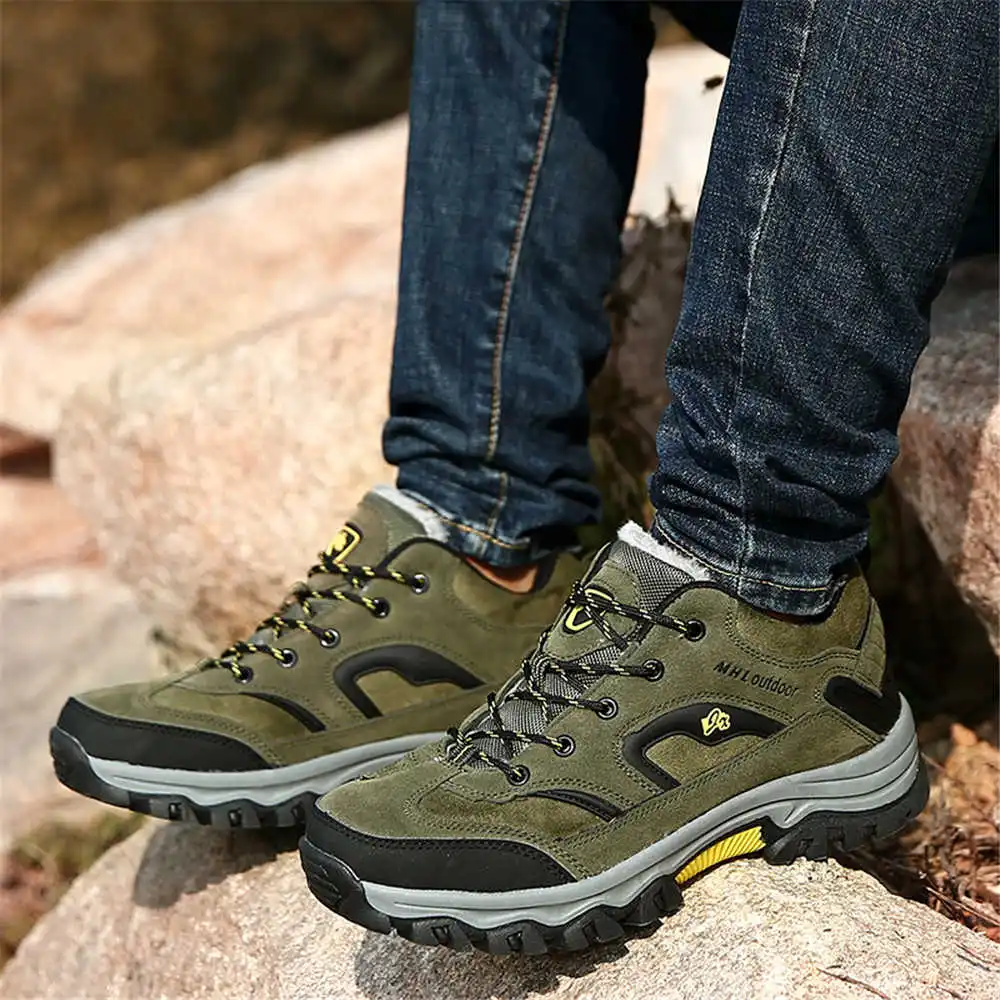 Office Tech Products - Sepatu Kemah katun mendaki untuk pria,
