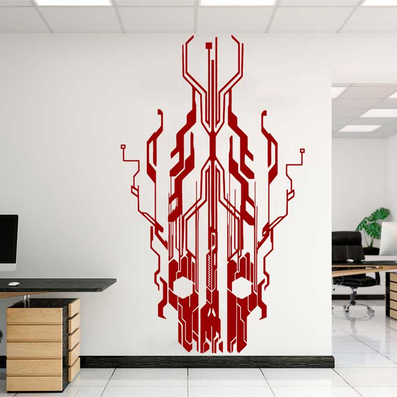 Chip Sirkuit Teknologi Tengkor - Office Tech Furniture ulasan dan harga