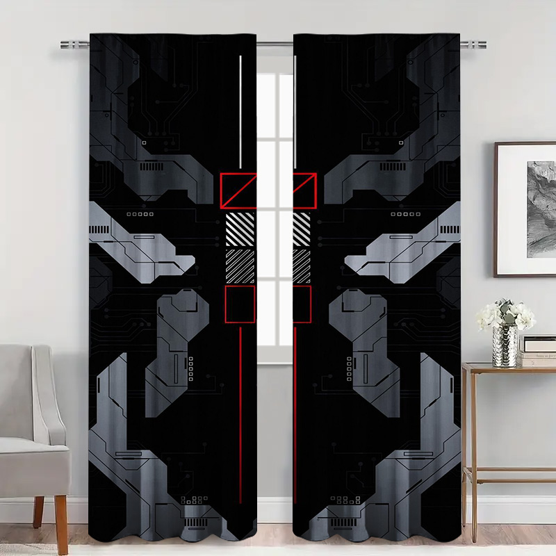 2pcs Tirai Mecha Tech dengan K - Tech Office Youtube ulasan dan harga