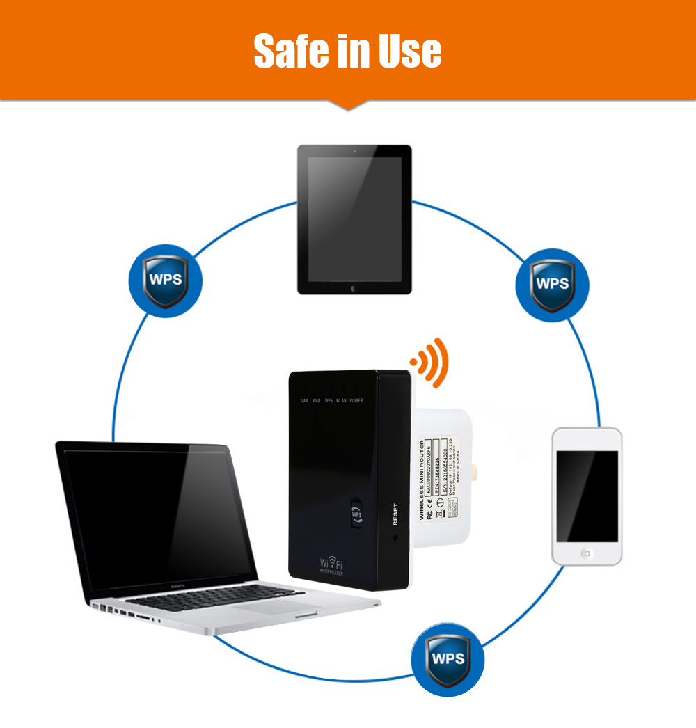 300Mbps Wifi Repeater Nirkabel - Wifi Range Extender ulasan dan harga