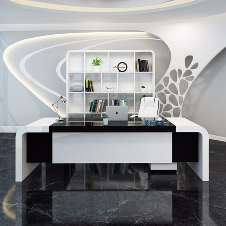 Meja Komputer Kantor Eksekutif - Office Tech Furniture ulasan dan harga