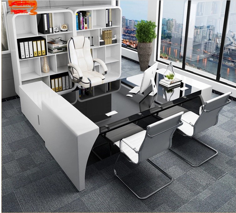 Meja Komputer Kantor Eksekutif - Office Tech Furniture ulasan dan harga