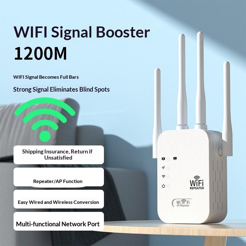 1200Mbps Pengulang WiFi Nirkab - Wifi Range Extender ulasan dan harga