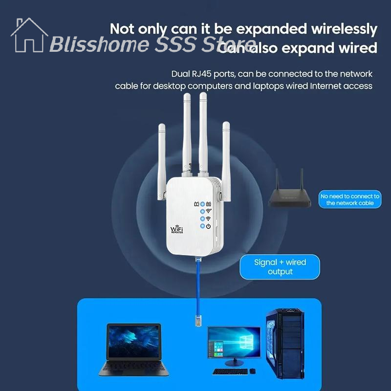 【S】WALRAM 300Mbps Pengulang Wi - Wifi Range Extender ulasan dan harga