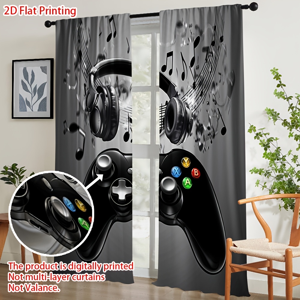 2 Buah Tirai Pengontrol Game H - Tech Office Youtube ulasan dan harga